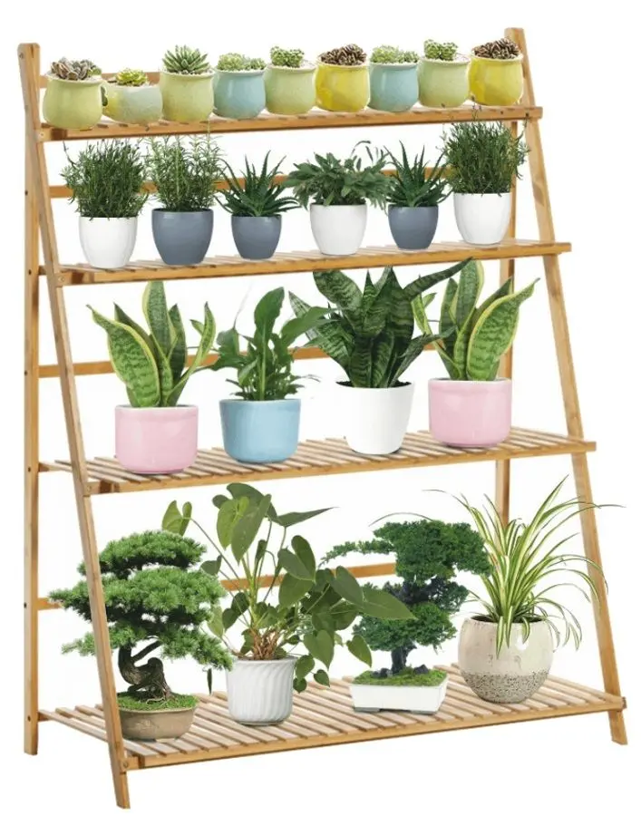 Стеллаж для цветов Mobhaus Nepel Typ 2 (Bamboo)