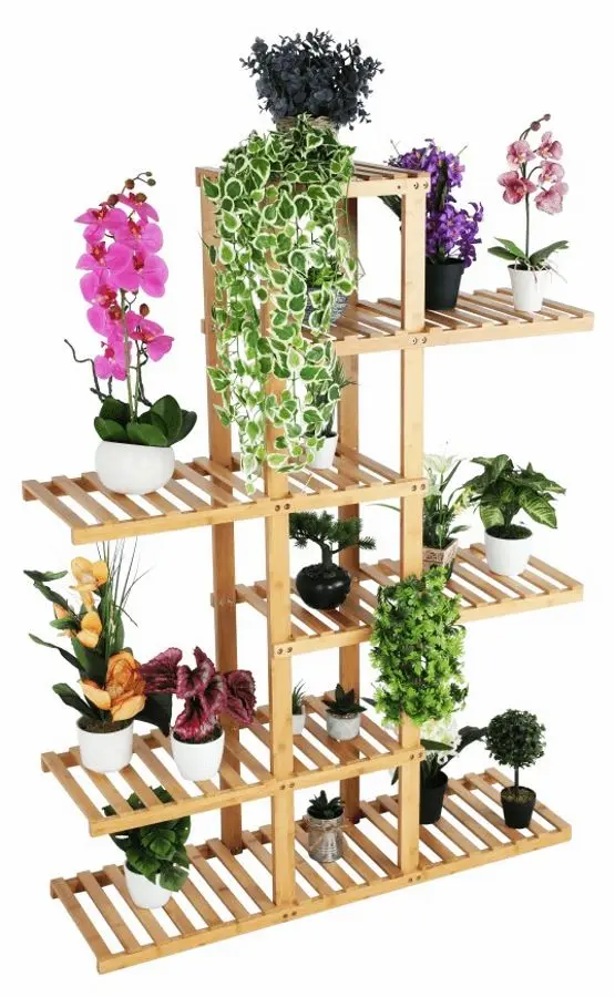 Стеллаж для цветов Mobhaus Tusum (Bamboo)