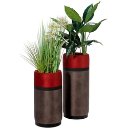 Набор подставок для цветов ModaLife Avrupa (Red/Brown/Black) Thumb