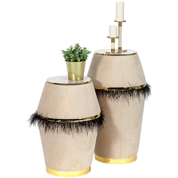 Set suport pentru flori ModaLife Lexus (Beige/Black/Gold) Thumb