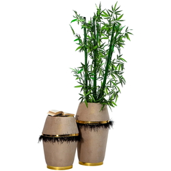 Set suport pentru flori ModaLife Lexus (Beige/Black/Gold) Thumb