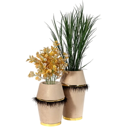 Set suport pentru flori ModaLife Lexus (Beige/Black/Gold) Thumb