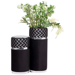 Set suport pentru flori ModaLife Vivaldi (Black/Silver)