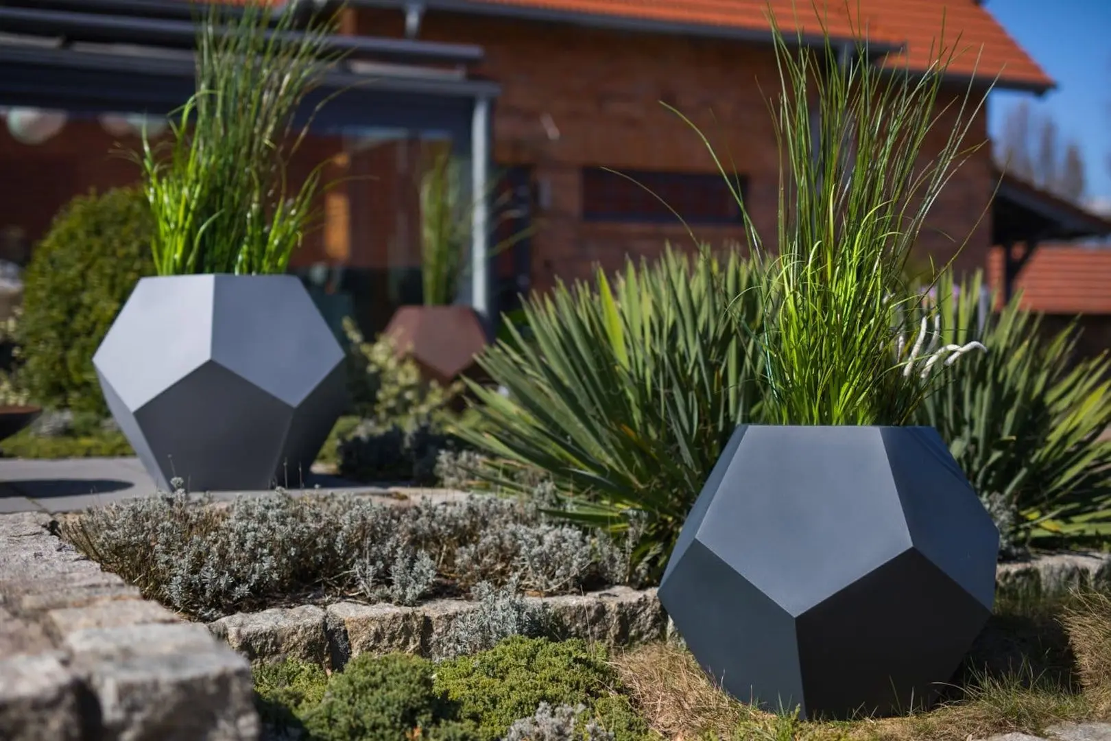 Горшок Monumo Alma 53cm (Anthracite) - 4