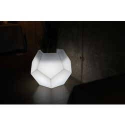 Ghiveci Monumo Alma Light 53cm (White) Thumb