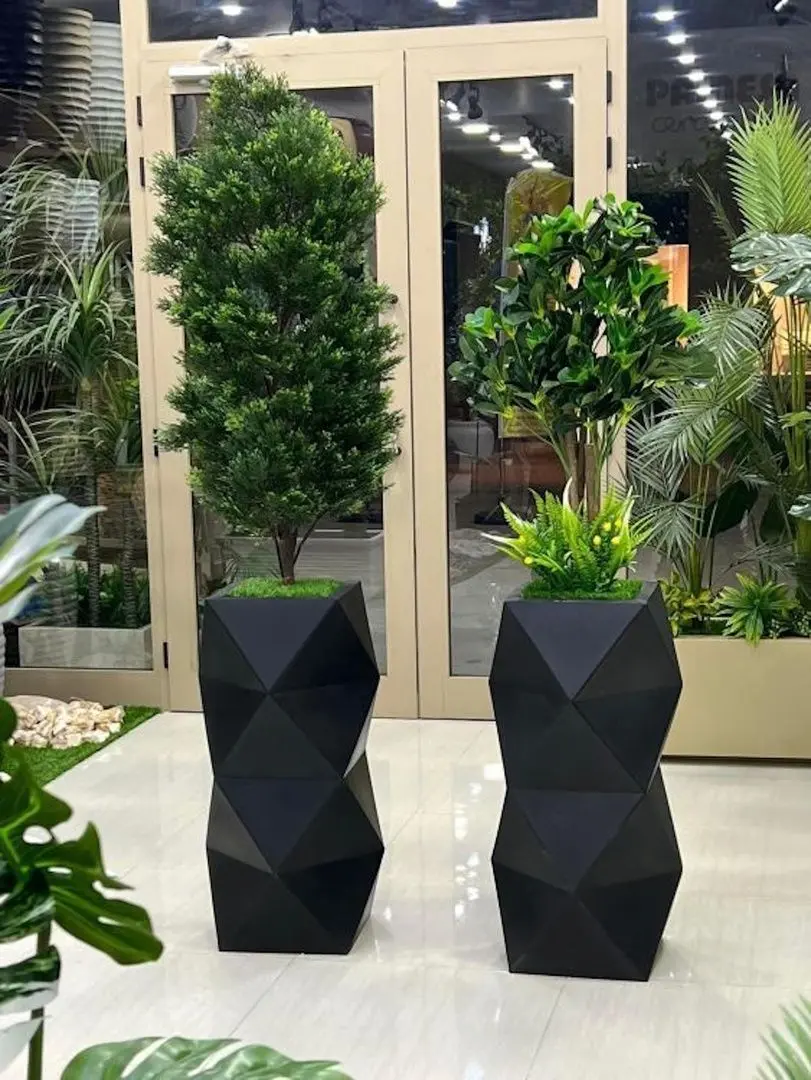 Горшок Monumo Asti 78cm (Anthracite) - 4