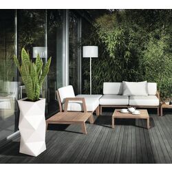 Ghiveci Monumo Asti Light 78cm (White) Thumb