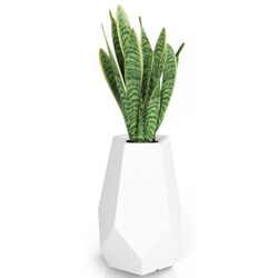 Горшок Monumo Bari Light 71cm (White) Thumb