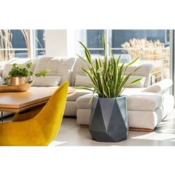 Ghiveci Monumo Flavi 54cm (Anthracite) Thumb