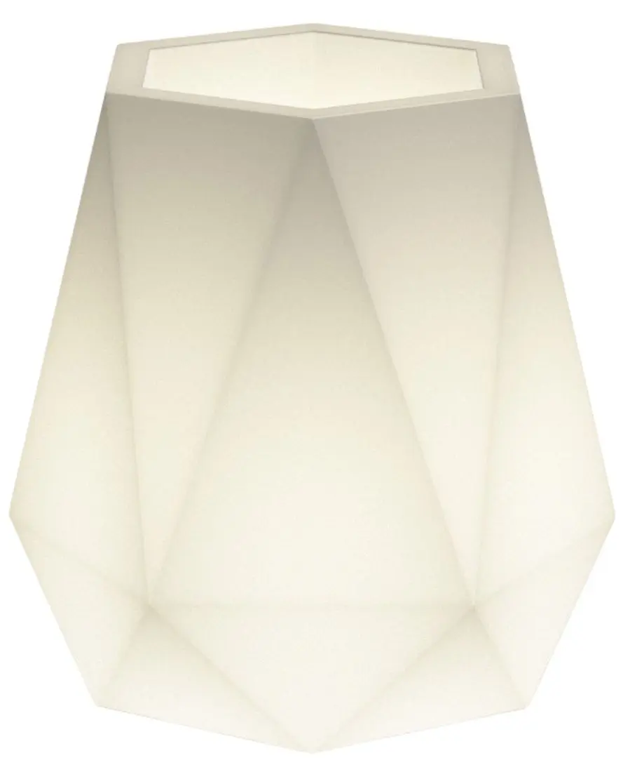 Ghiveci Monumo Flavi Light 54cm (White)