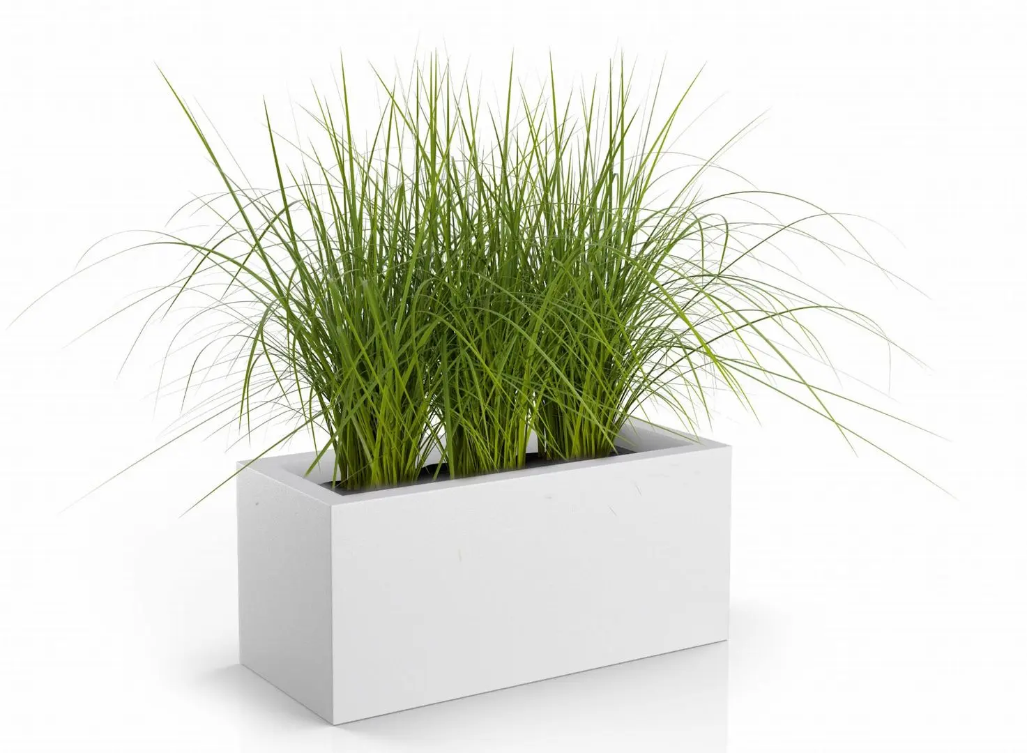 Ghiveci Monumo Long 40cm (White) - 2