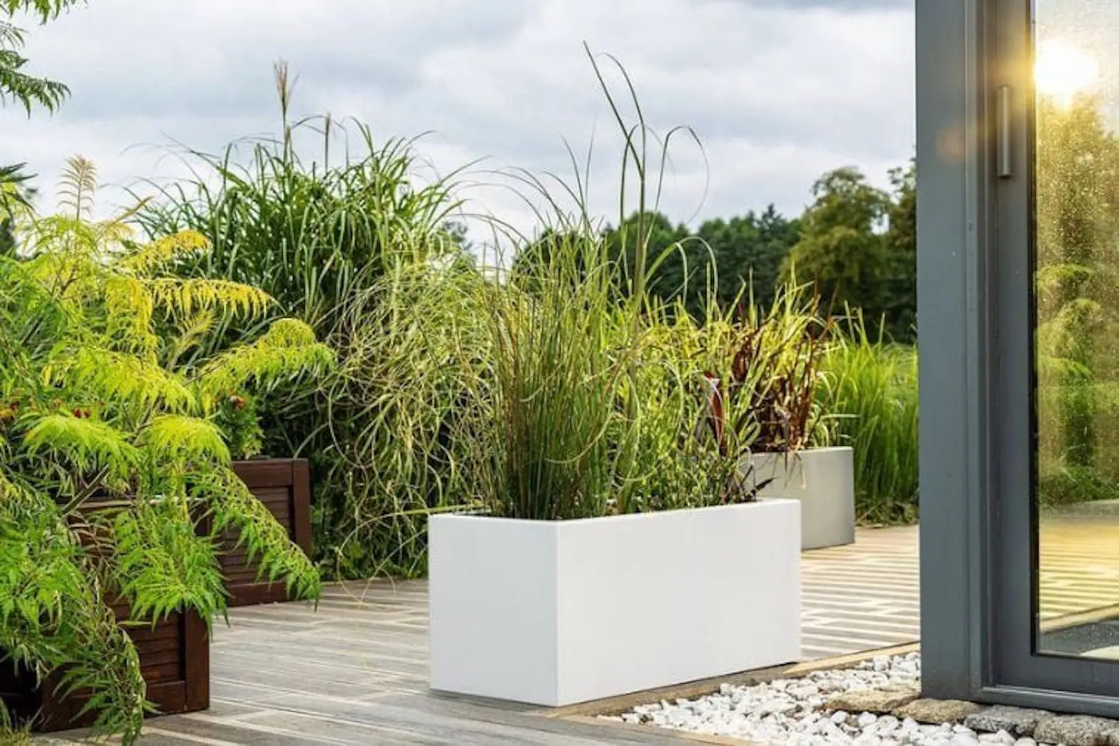 Ghiveci Monumo Long 40cm (White) - 3