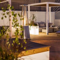 Ghiveci Monumo Longerino Light 70/25 (White) Thumb