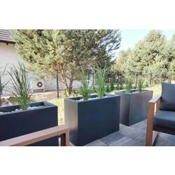 Горшок Monumo Lungo Grande 60/25 (Anthracite) Thumb