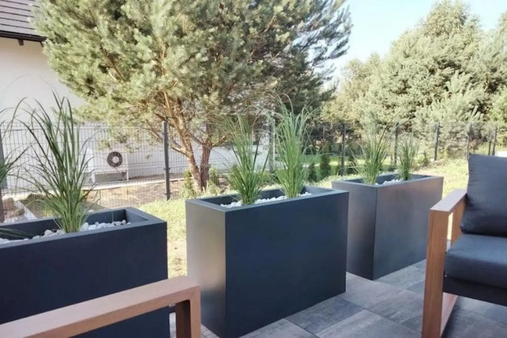 Горшок Monumo Lungo Grande 60/25 (Anthracite) - 3