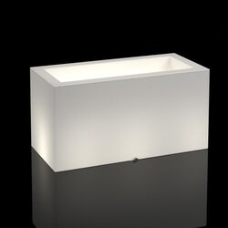 Ghiveci Monumo Lungo Light 38/15 (White) Thumb