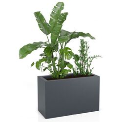 Горшок Monumo Lungo Maxi 50/22 (Anthracite) Thumb