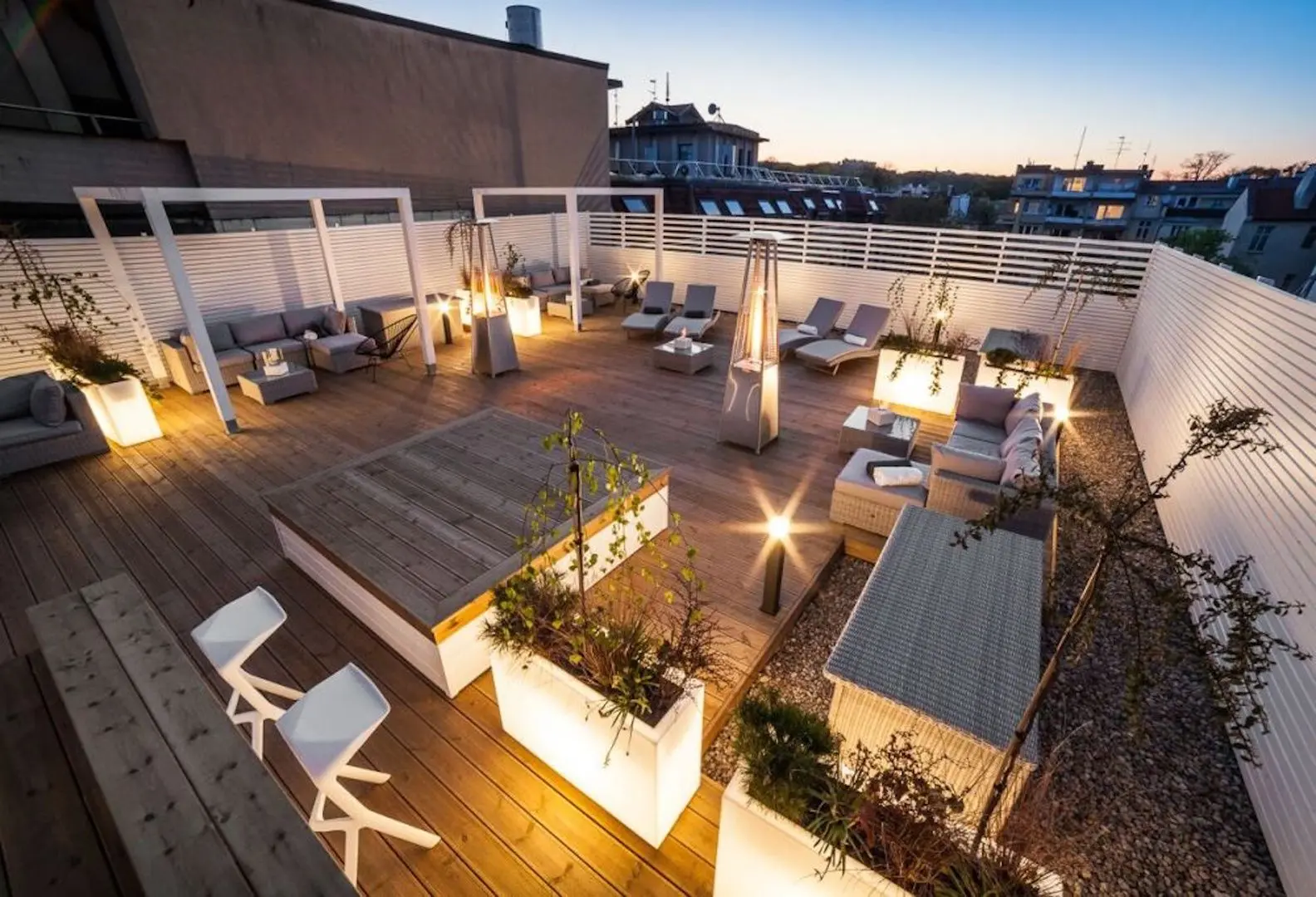 Ghiveci Monumo Lungo Maxi Light 50/22 (White) - 5