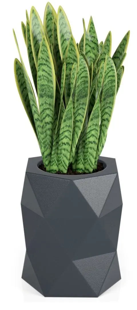 Ghiveci Monumo Modena 54cm (Anthracite) - 2