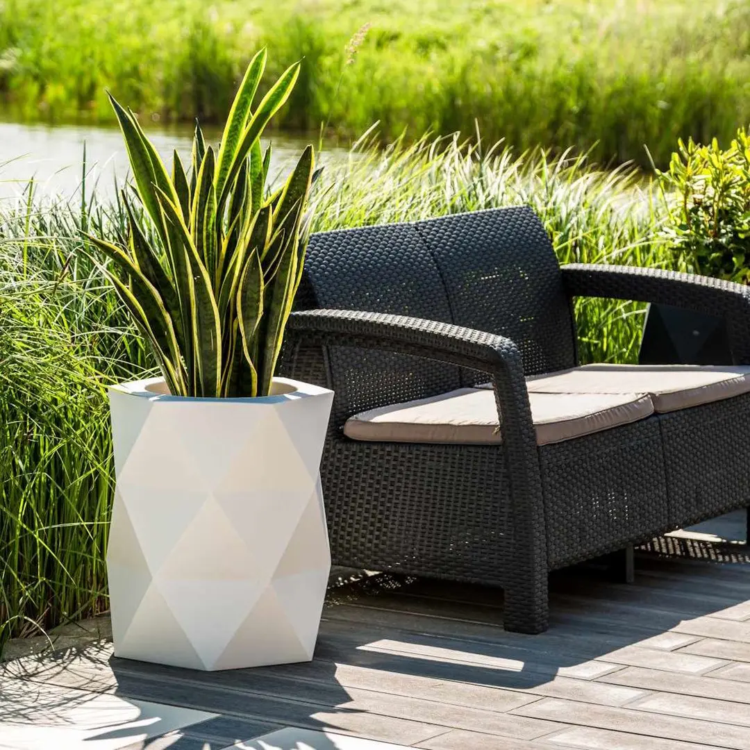 Ghiveci Monumo Modena 54cm (White) - 3