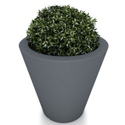 Ghiveci Monumo Ovo 50/20 (Anthracite) Thumb