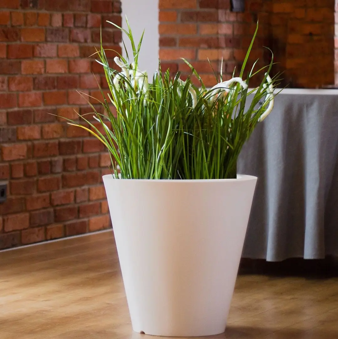 Ghiveci Monumo Ovo 50/20 (White) - 5