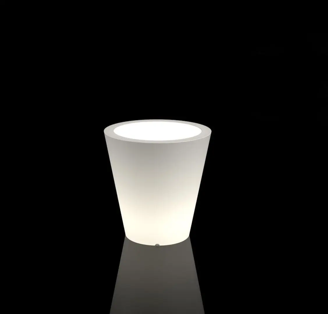 Ghiveci Monumo Ovo Light 50/20 (White) - 2