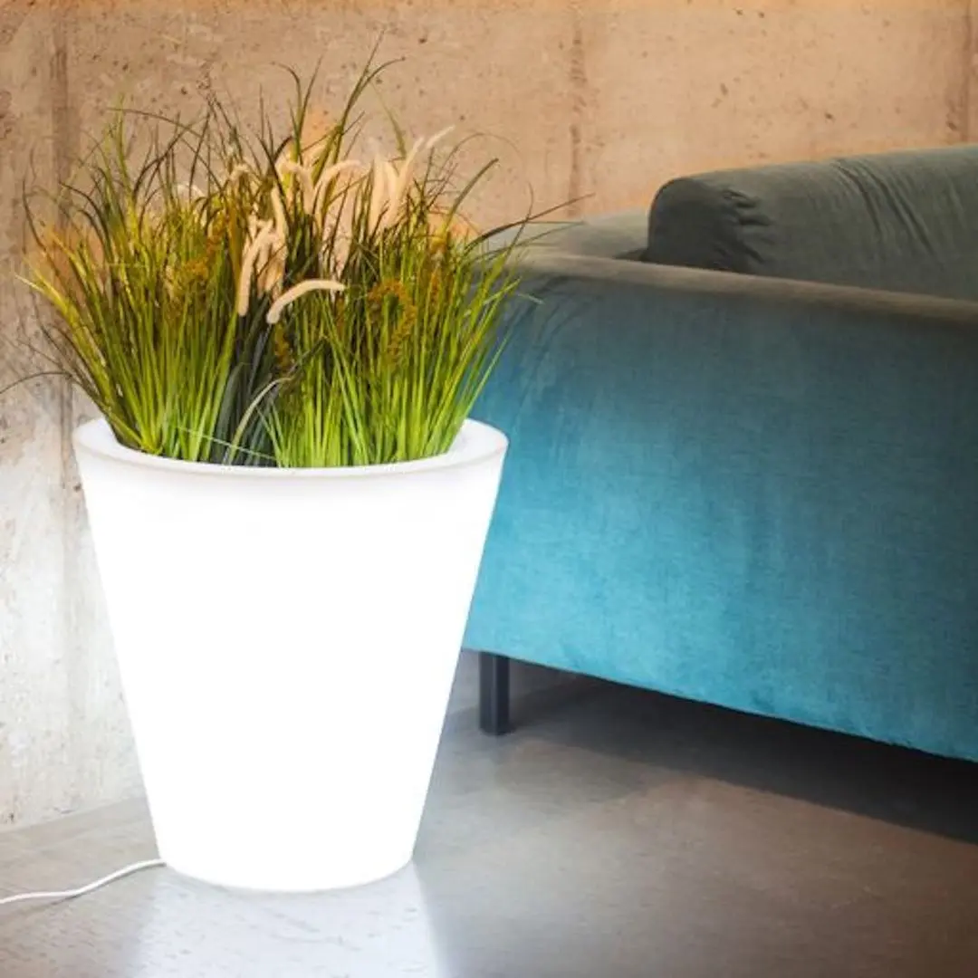 Ghiveci Monumo Ovo Light 50/20 (White) - 5