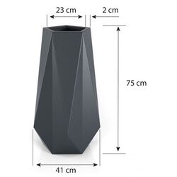 Горшок Monumo Siena 75cm (Anthracite) Thumb