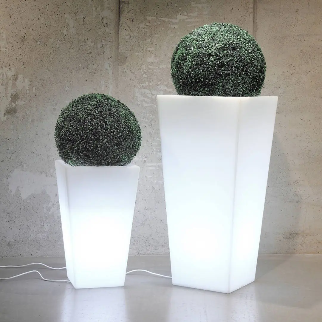 Горшок Monumo Slim Line M-Light 110cm (White) - 3