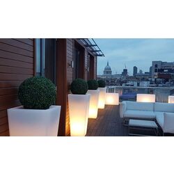 Горшок Monumo Slim Line M-Light 110cm (White) Thumb