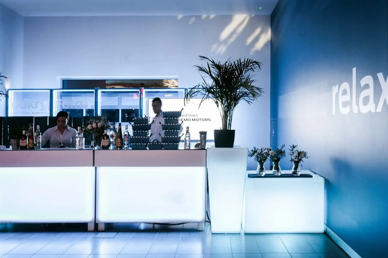 Горшок Monumo Slim Line M-Light 110cm (White) - 5