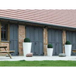 Ghiveci Monumo Slim Line S 70/35 (White) Thumb