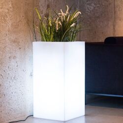 Ghiveci Monumo Tower Pot Light 70/25 (White) Thumb