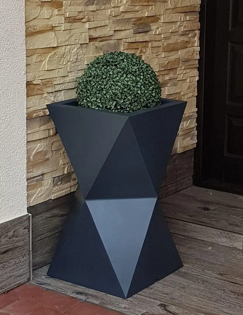 Горшок Monumo Valencia 70cm (Antracite) - 3