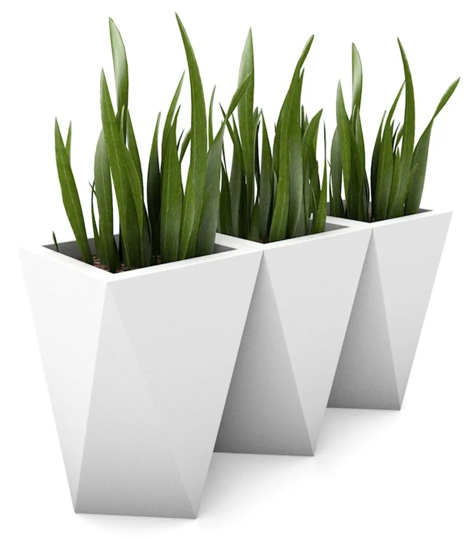 Ghiveci Monumo Vaso 59cm (White) - 3