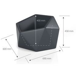 Горшок Monumo Vesari 45.8/40 (White) Thumb