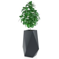Горшок Monumo Volcano 80cm (Anthracite) Thumb