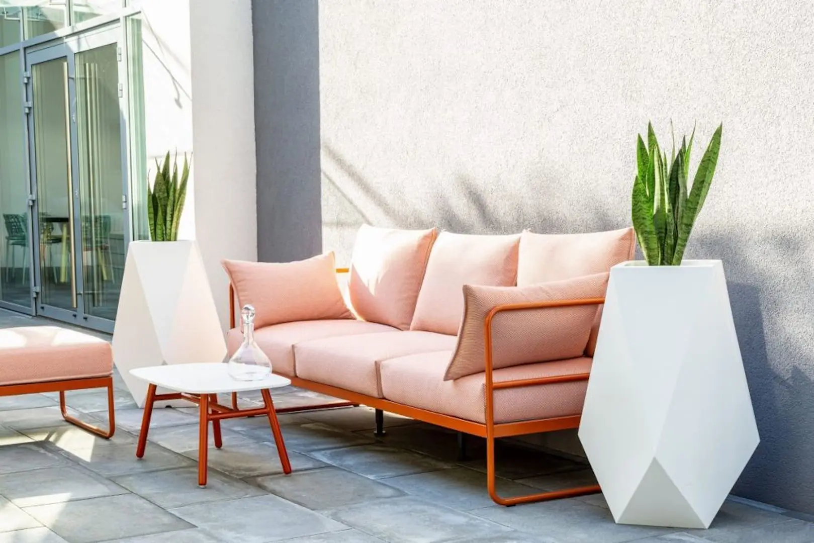 Ghiveci Monumo Volcano 80cm (White) - 6