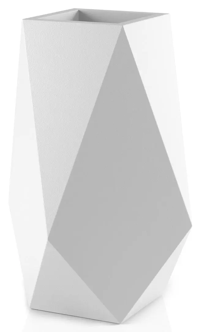 Ghiveci Monumo Volcano Light 80cm (White) - 2