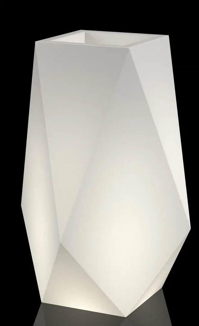 Ghiveci Monumo Volcano Light 80cm (White) - 4