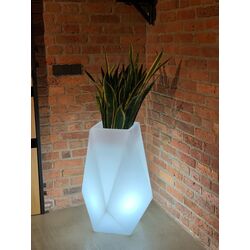 Ghiveci Monumo Volcano Light 80cm (White) Thumb