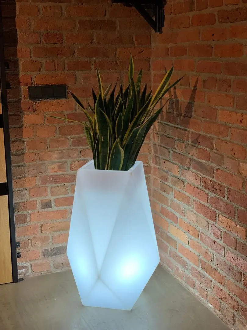 Ghiveci Monumo Volcano Light 80cm (White) - 5