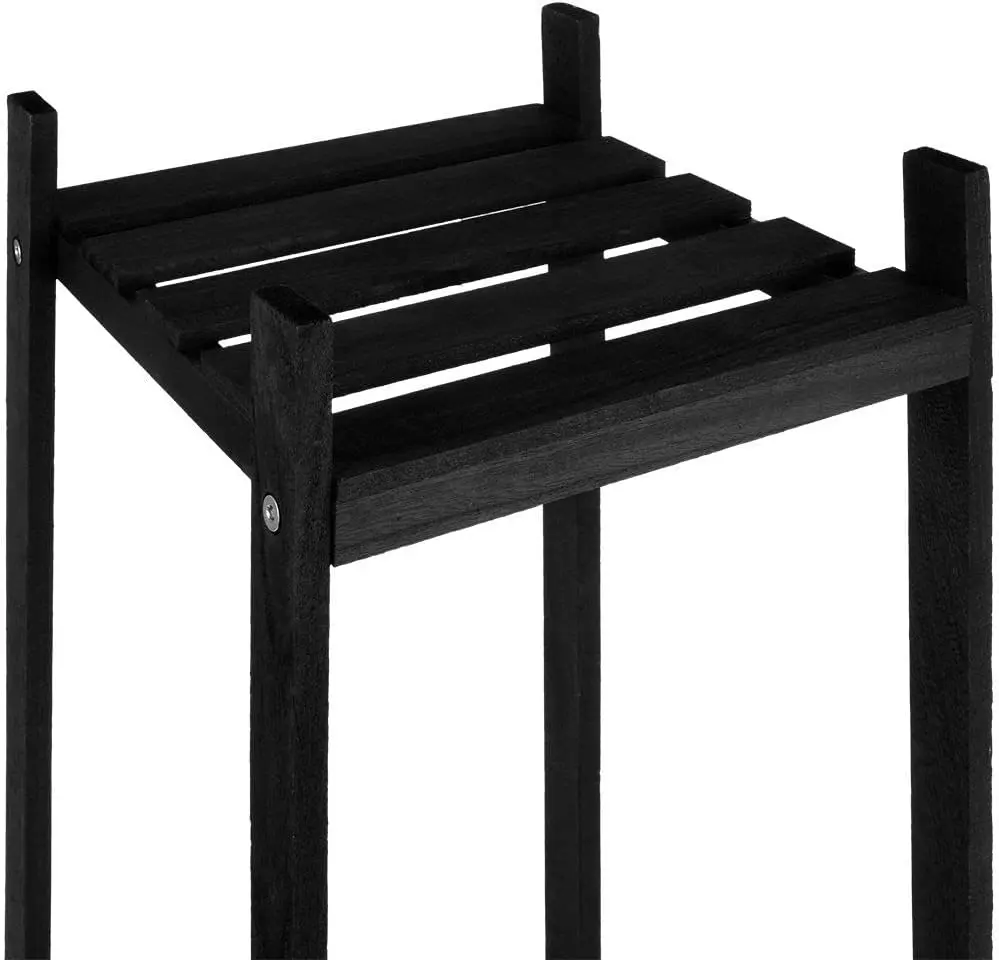 Этажерка H&S 46695 30x30x150cm (Black)