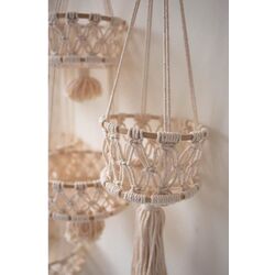 Кашпо подвесное Home&Styling Collection 22167 30x85cm (Beige) Thumb