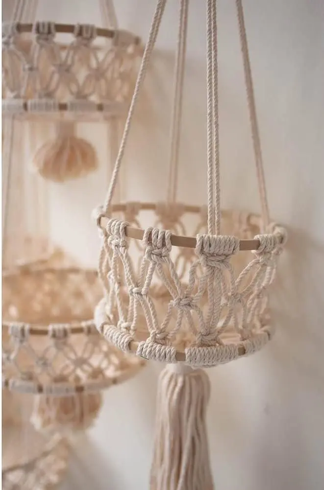 Кашпо подвесное H&S 22166 30x45cm (Beige) - 2