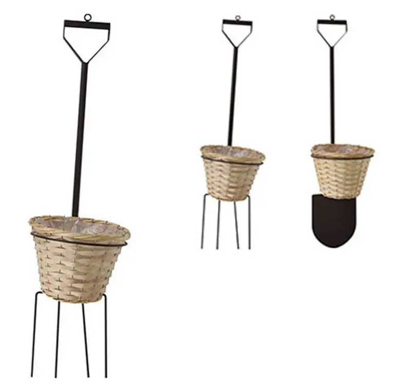 Ghiveci suspendabil Fork/Shovel 44441 (Black/Beige)