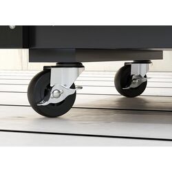 Jardiniera de flori mobila Outsunny 845-910V00BK (Black) Thumb