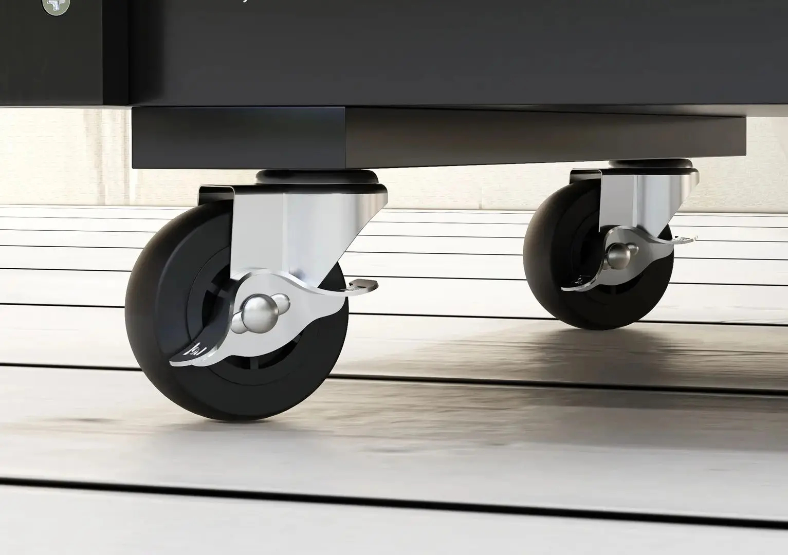 Jardiniera de flori mobila Outsunny 845-910V00BK (Black)