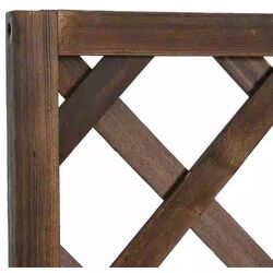 Jardiniera de flori + spalier Outsunny 845-127BN (Natural Wood) Thumb